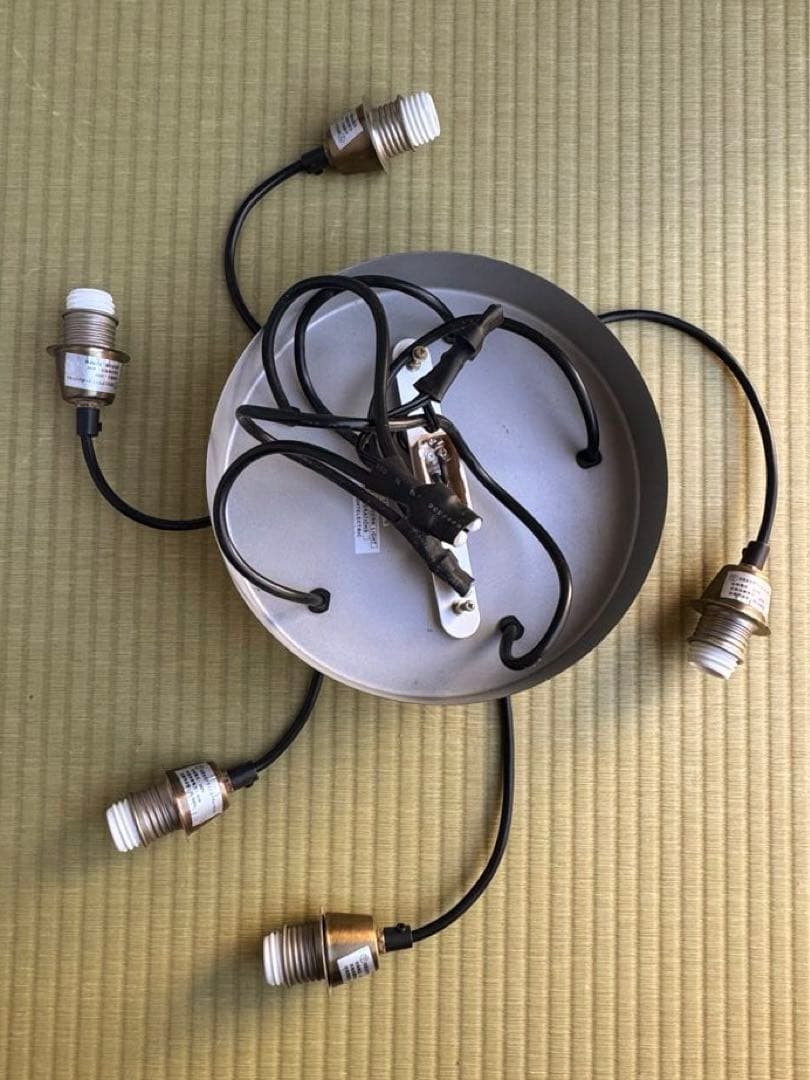 花形シーリングライト 5灯