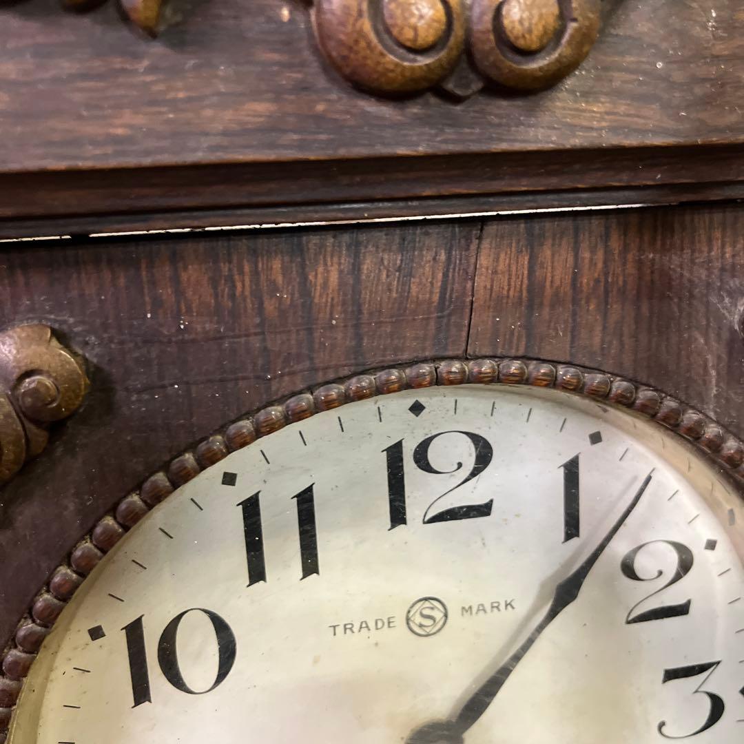 精巧社　SEIKO ゼンマイ時計　ボンボン時計　昭和レトロ　アンティーク品