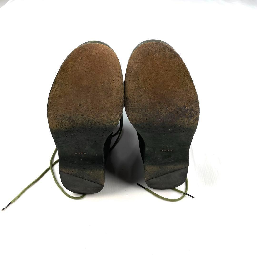 超神レア】 Hender Scheme SACAI コンバットブーツ カーキ - メルカリ