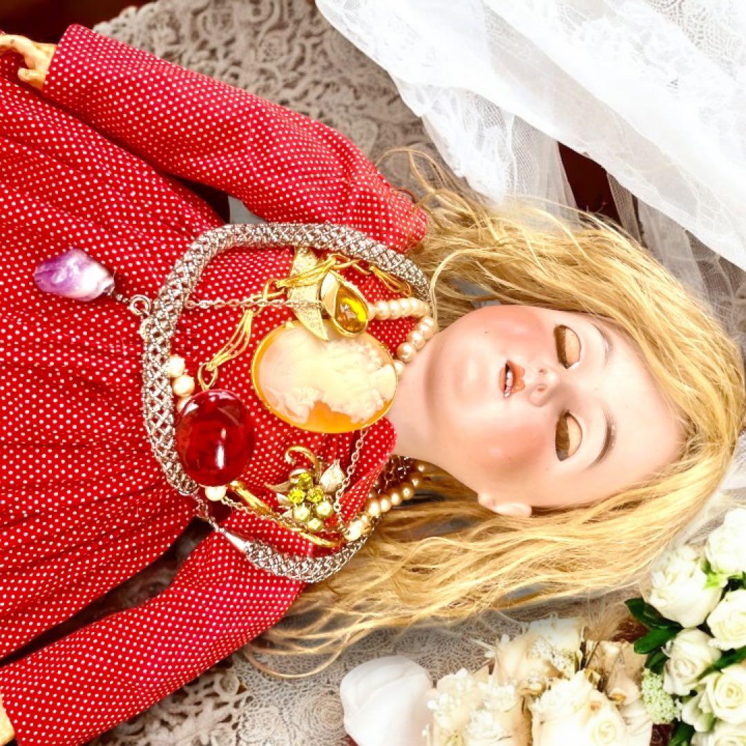 KOMUGI アンティーク ビスクドール アーモンド マルセル クイーン