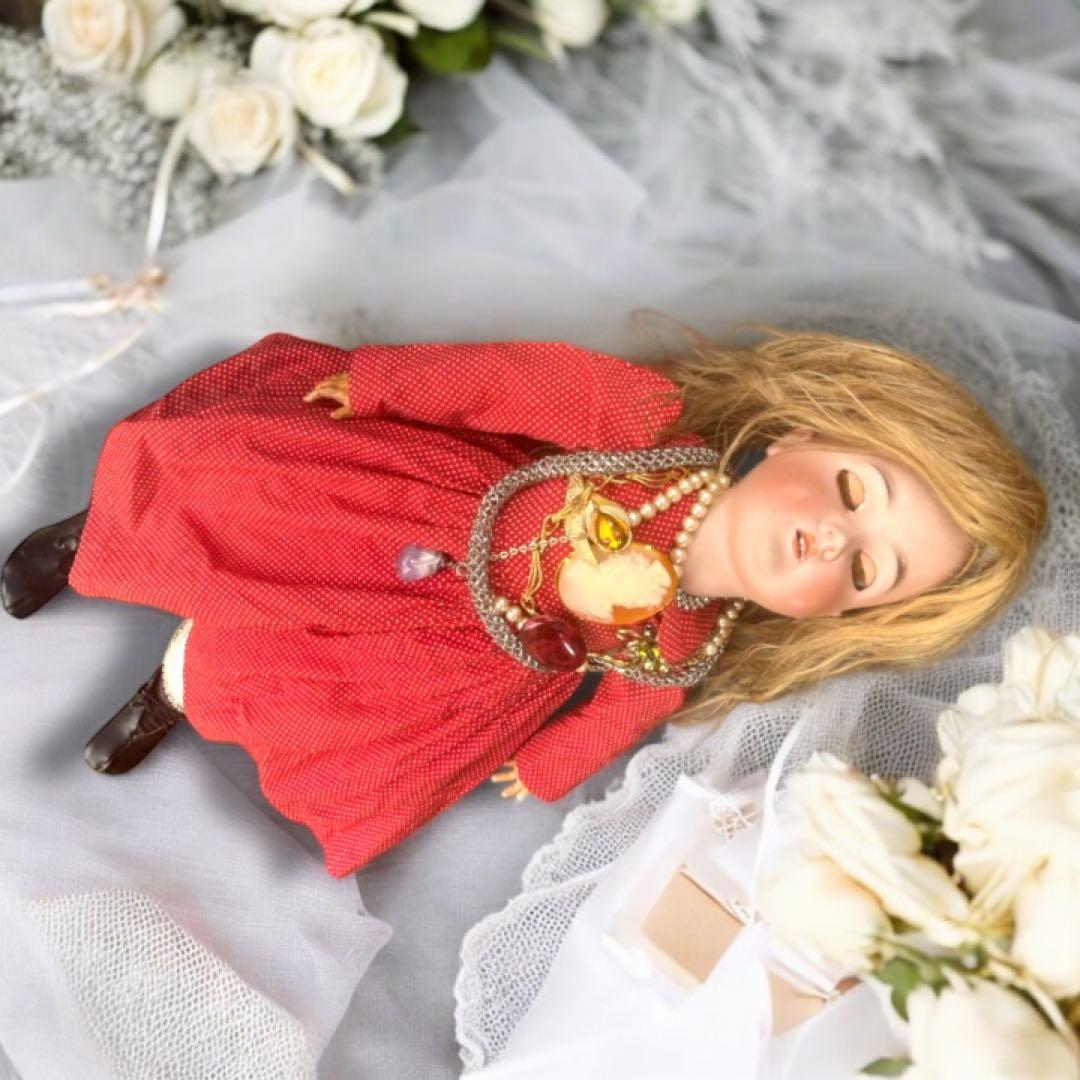 KOMUGI アンティーク ビスクドール アーモンド マルセル クイーン