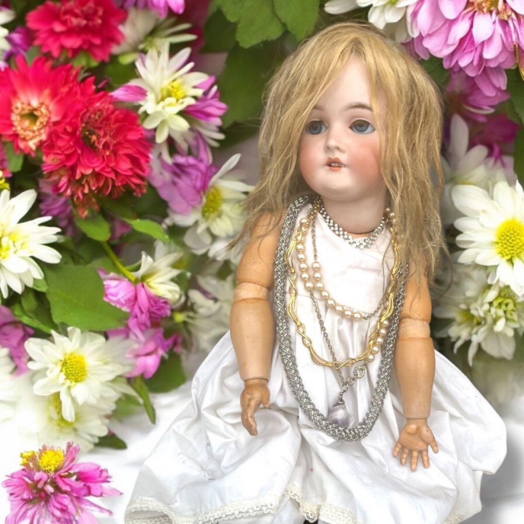 KOMUGI アンティーク ビスクドール アーモンド マルセル クイーン