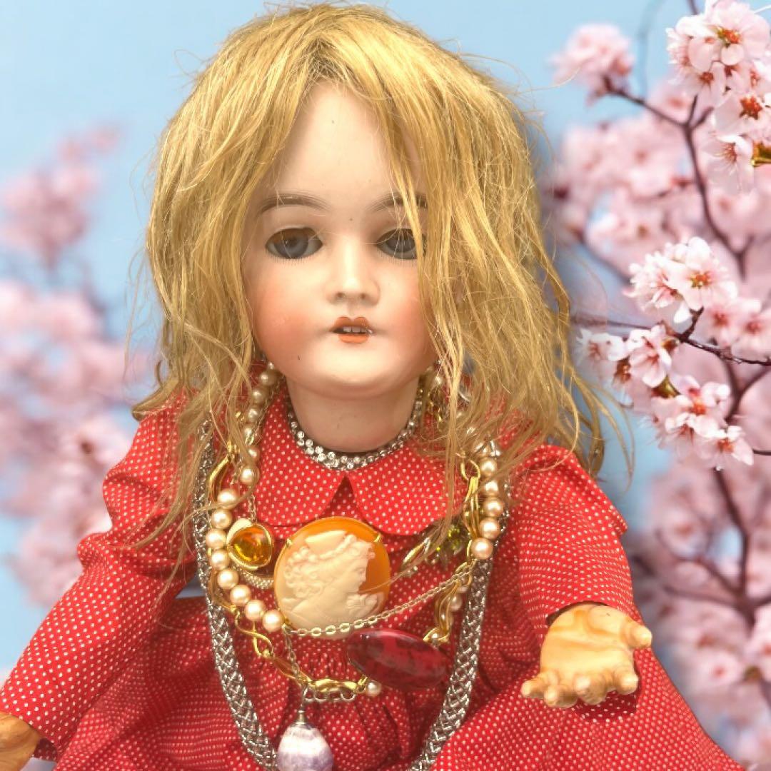 KOMUGI アンティーク ビスクドール アーモンド マルセル クイーン