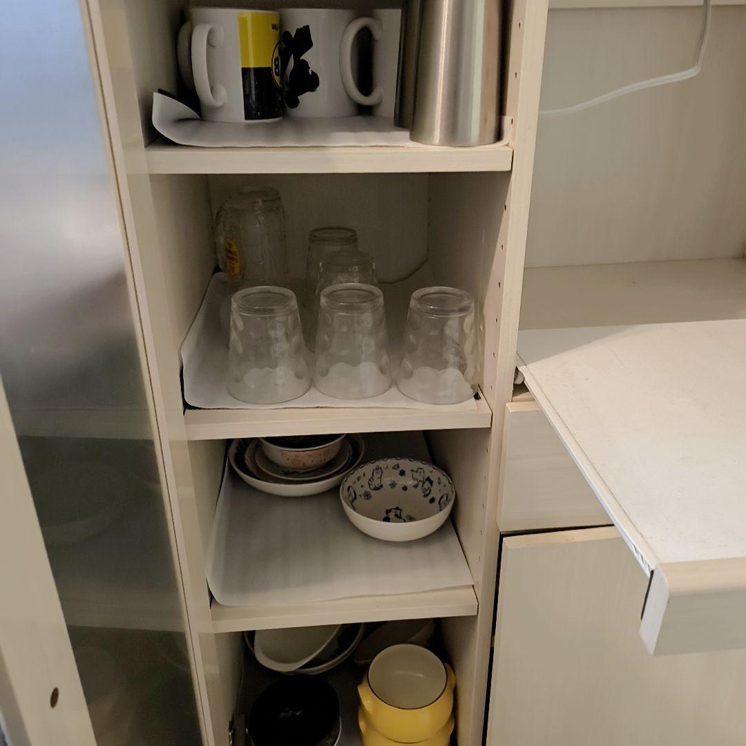 ニトリ　食器棚　キッチンカウンター