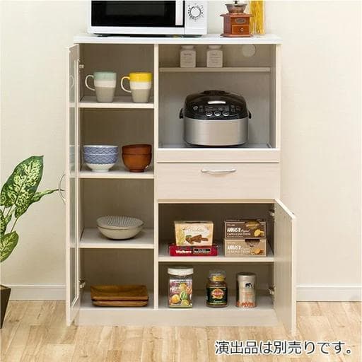 ニトリ　食器棚　キッチンカウンター