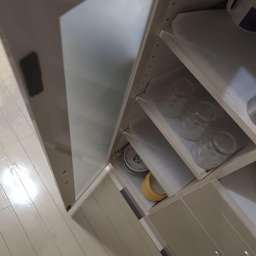 ニトリ　食器棚　キッチンカウンター