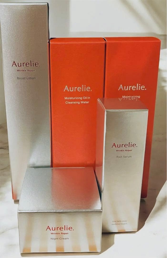 【新品】オレリー MEGUMIさんプロデュース　化粧品　5点セット　おまけ付き♪