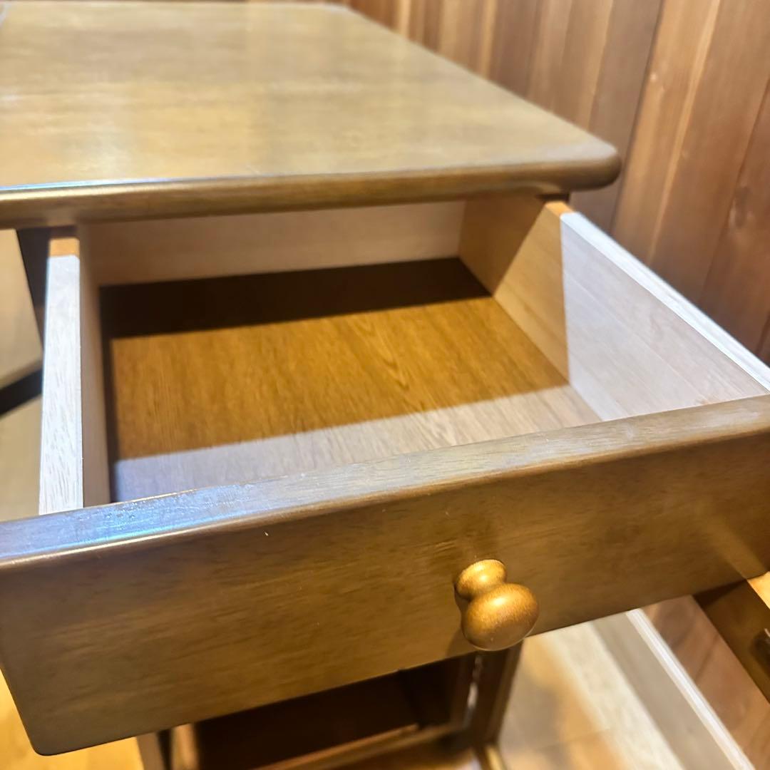 北欧レトロ コイズミ ダイニングテーブル キッチンワゴン - メルカリ