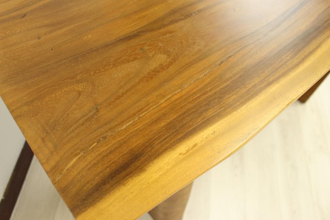 訳あり アウトレット コンソールテーブル 洗面台 モンキーポッド 無垢 電話台