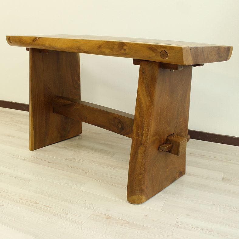 訳あり アウトレット コンソールテーブル 洗面台 モンキーポッド 無垢 電話台