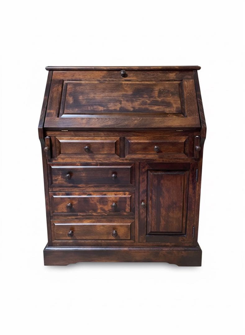 ライティングビューロー/デスク/ジャパンビンテージ/アンティーク/旭川家具/民芸