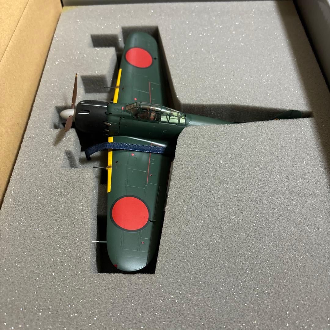 A*5様 タミヤ 148 零戦 52型 完成品 零式艦上戦闘機 五二装甲 戦闘1