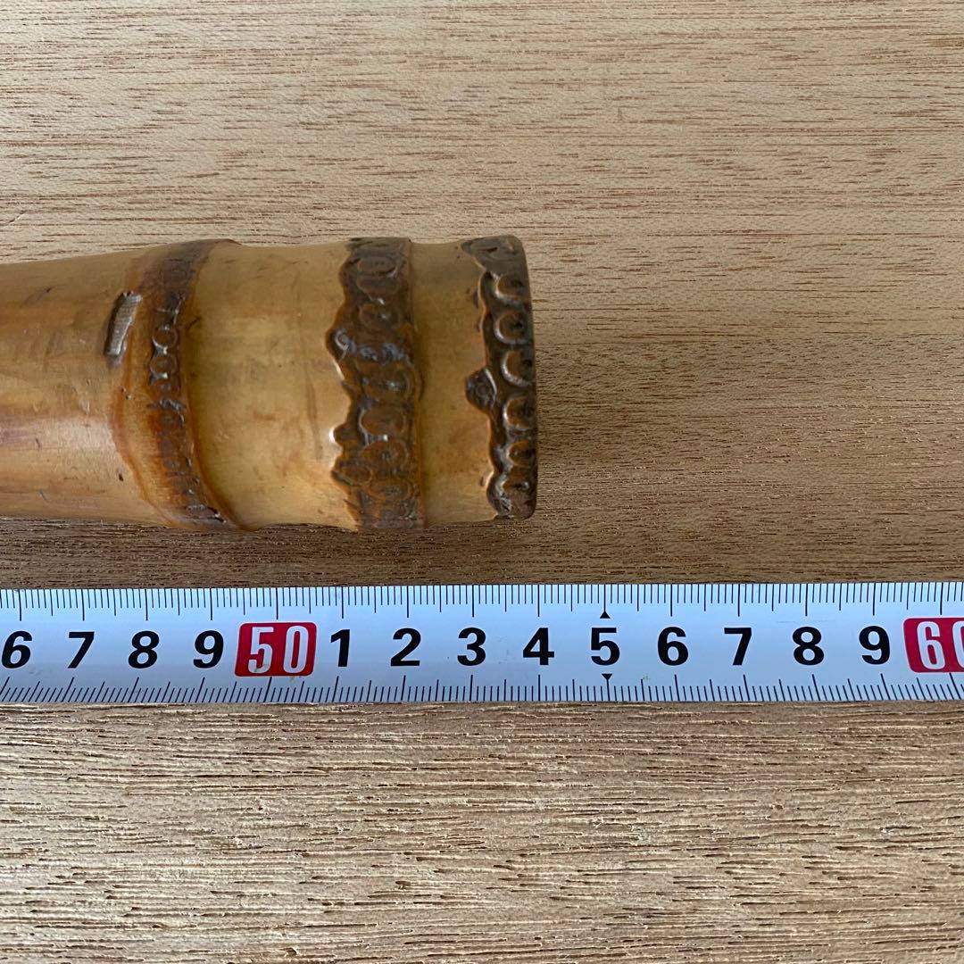 秋月銘　尺八　しゃくはち　竹製　和楽器　2本継ぎ　1尺8寸