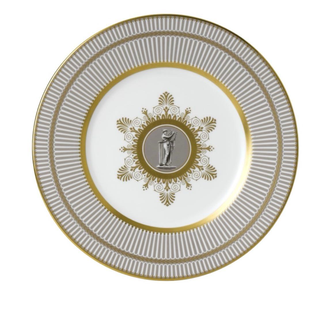 ウェッジウッド　ウェッジウッド アンセミオン グレイ 23cm プレート