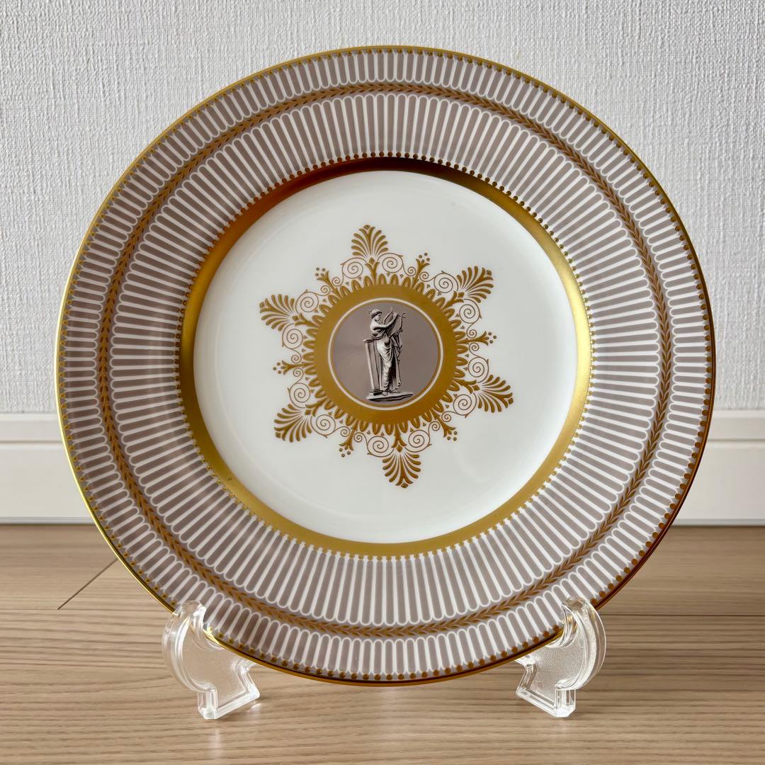 ウェッジウッド　ウェッジウッド アンセミオン グレイ 23cm プレート