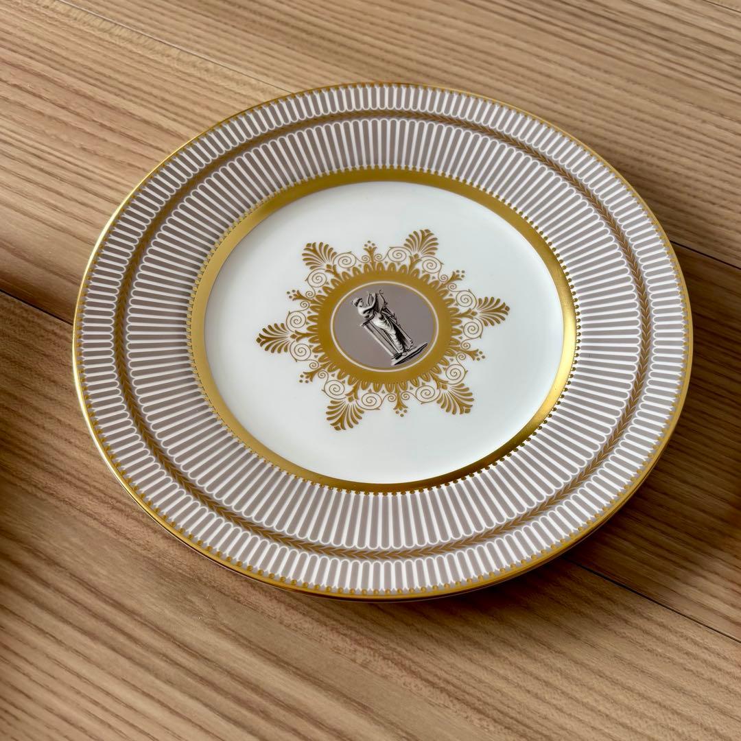 ウェッジウッド　ウェッジウッド アンセミオン グレイ 23cm プレート