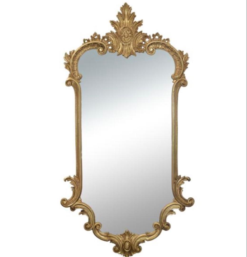 イタリア製装飾的な壁掛け鏡