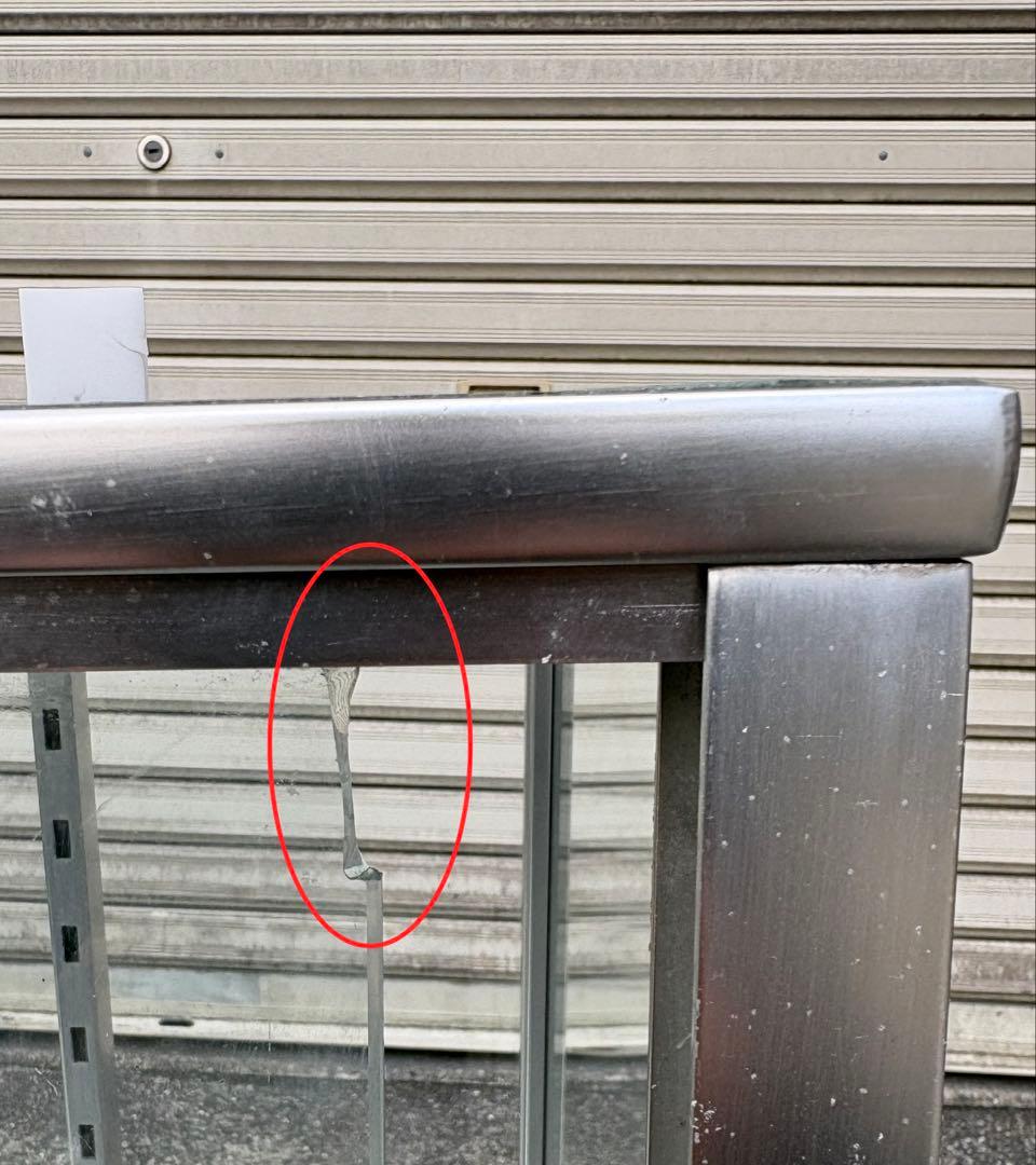 【希少・台形】昭和レトロなショーケース中型・棚板2枚あります。