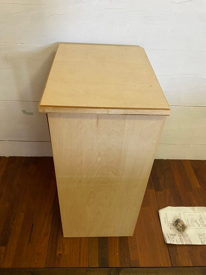 木製収納ラック★トールペイント白木★絵の具ラック