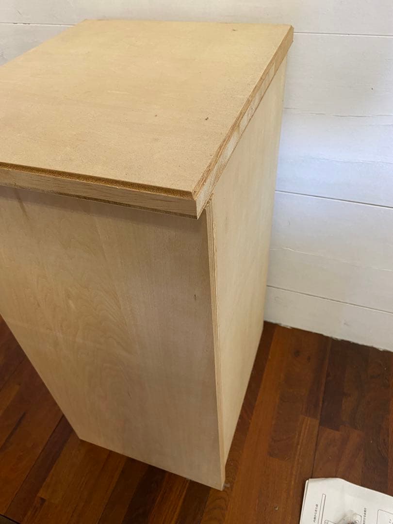 木製収納ラック★トールペイント白木★絵の具ラック