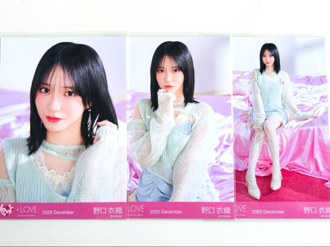 イコラブ 野口衣織 ラブソングに襲われる ジャケット衣装 生写真