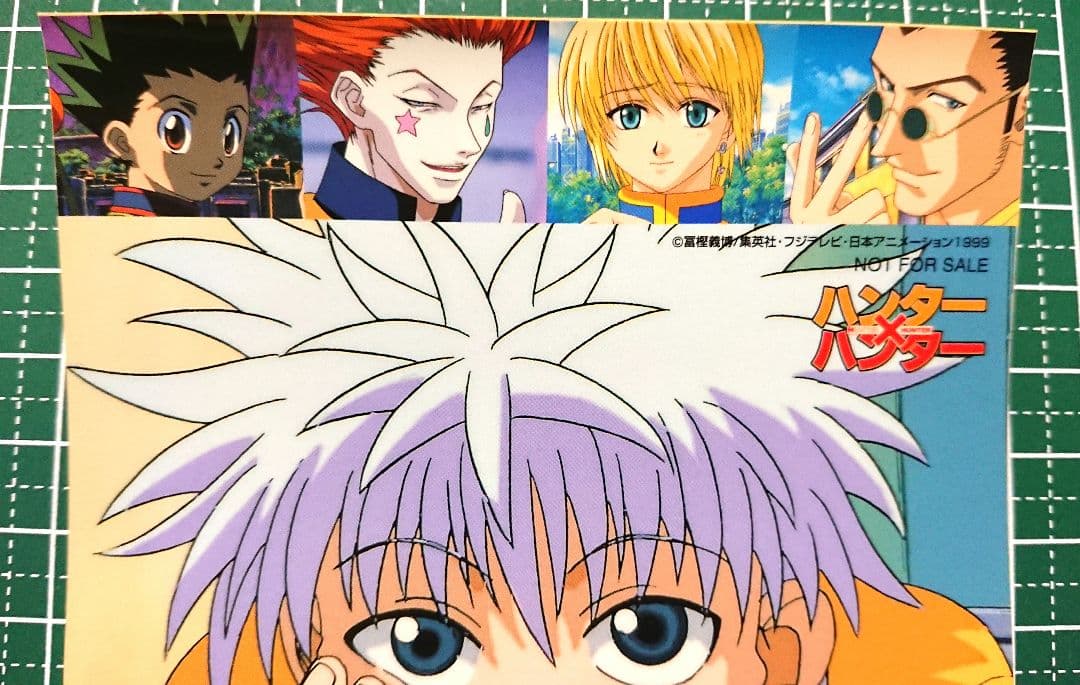 HUNTER×HUNTER　ステッカー　旧アニメ