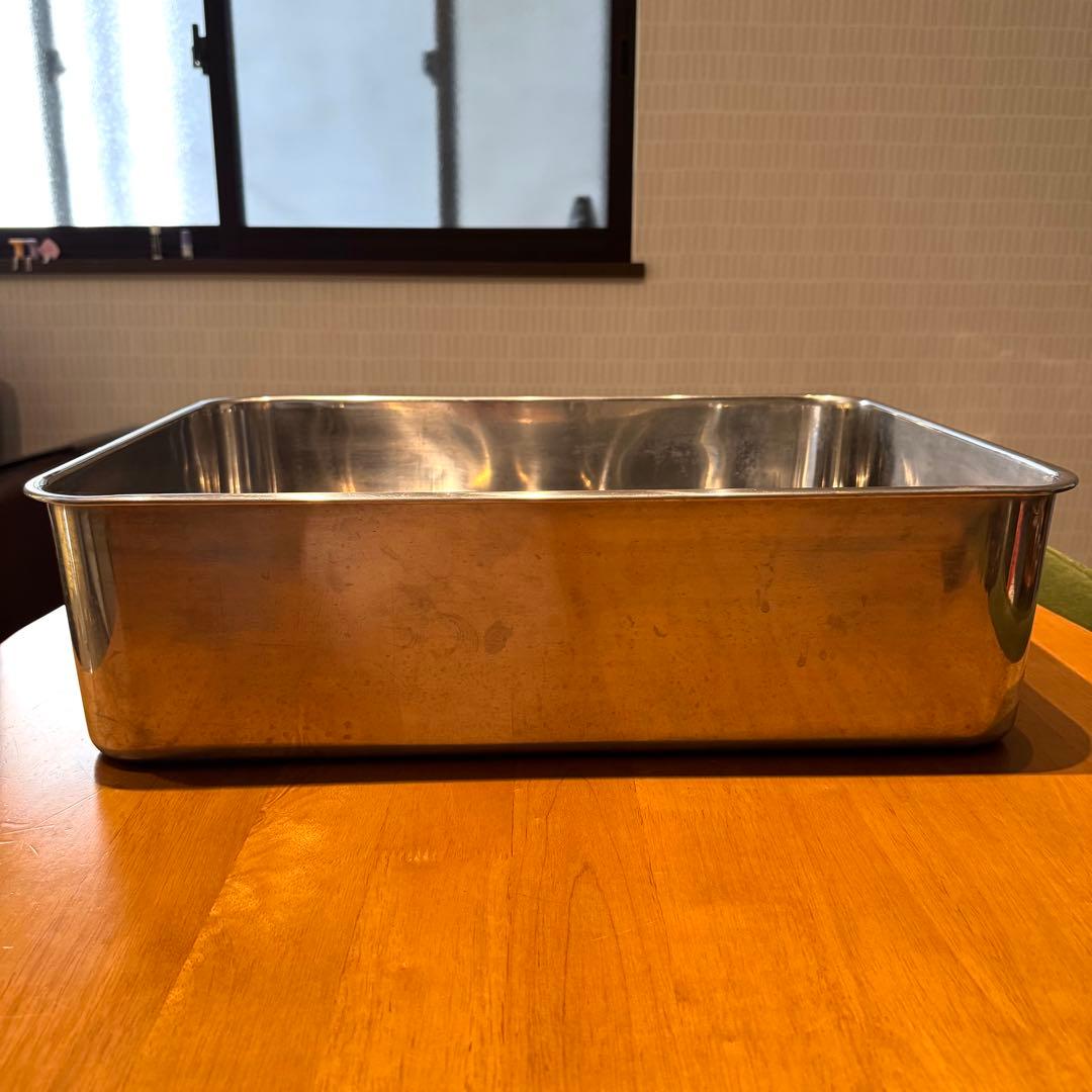 AG ステンレス 深型組バット 14号 厨房用 特大 バット 業務用