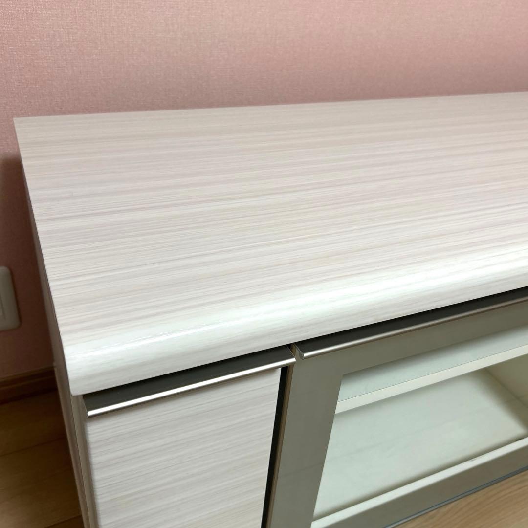 【美品】 ニトリ　テレビ台　ローボード ポスティア　125 WH 白　ホワイト