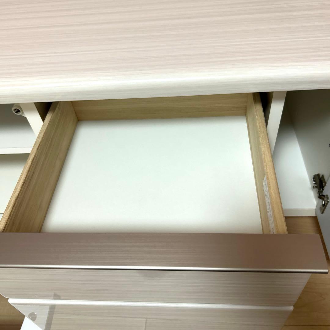 【美品】 ニトリ　テレビ台　ローボード ポスティア　125 WH 白　ホワイト