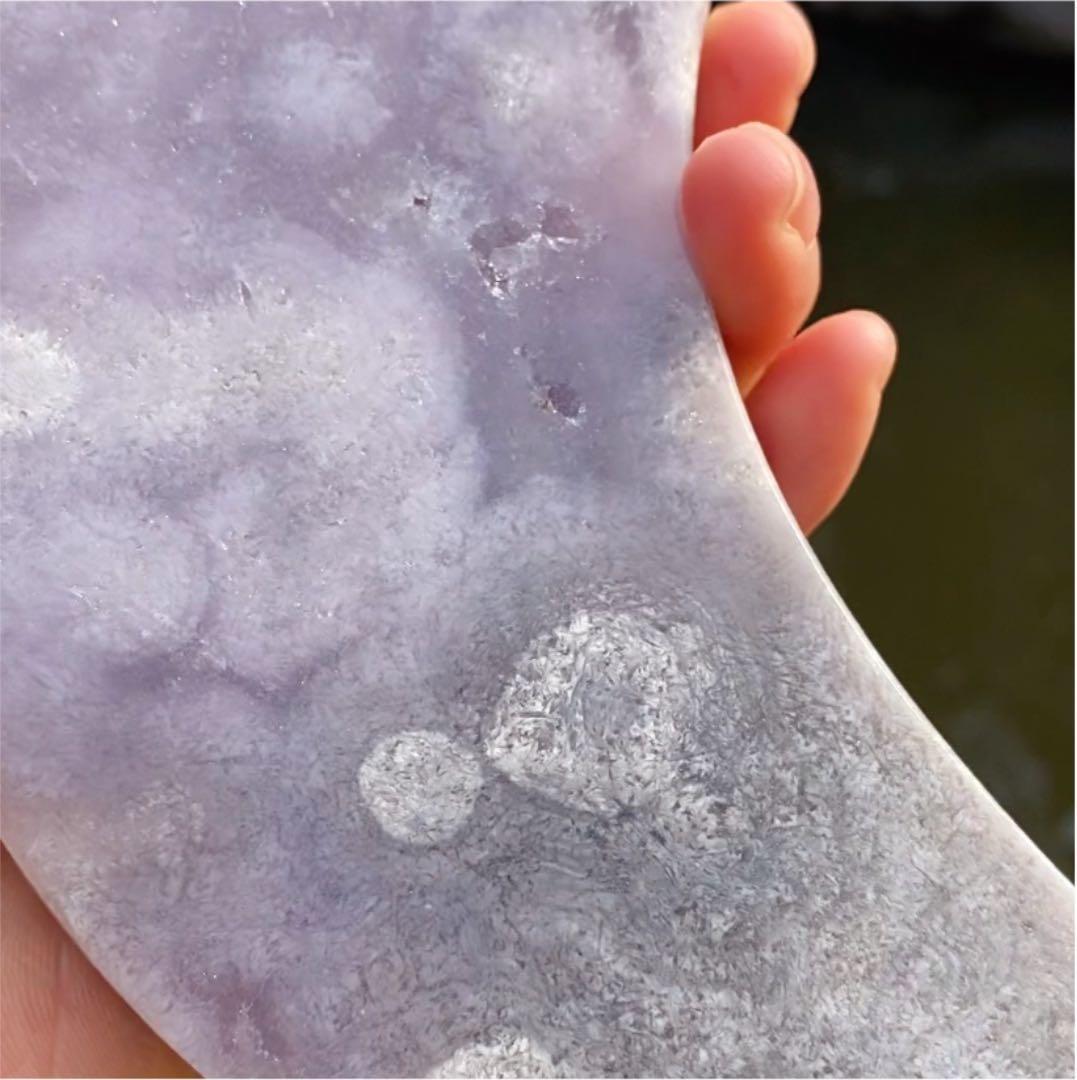 パステルラベンダー　ピンクアメジスト　ムーン　水晶