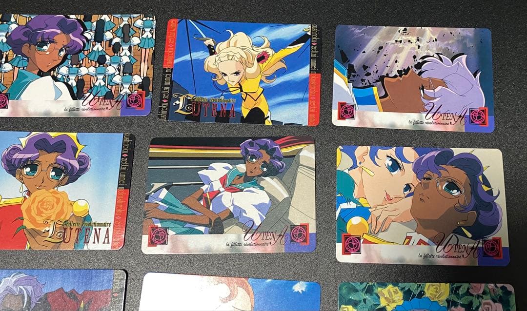 少女革命ウテナ カードダス アマダ 開封したばかりの美品カード 32枚セット