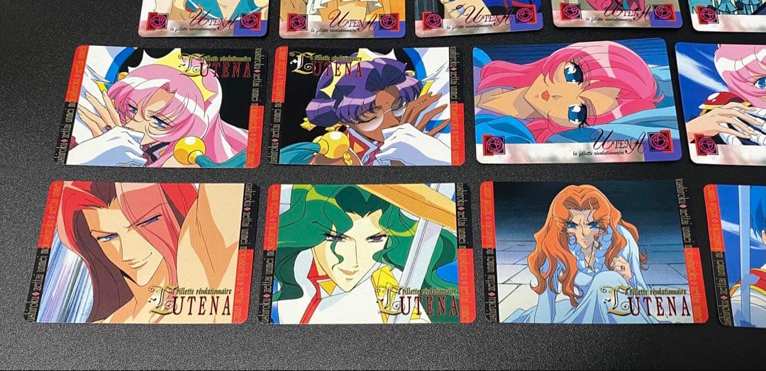 少女革命ウテナ カードダス アマダ 開封したばかりの美品カード 32枚セット