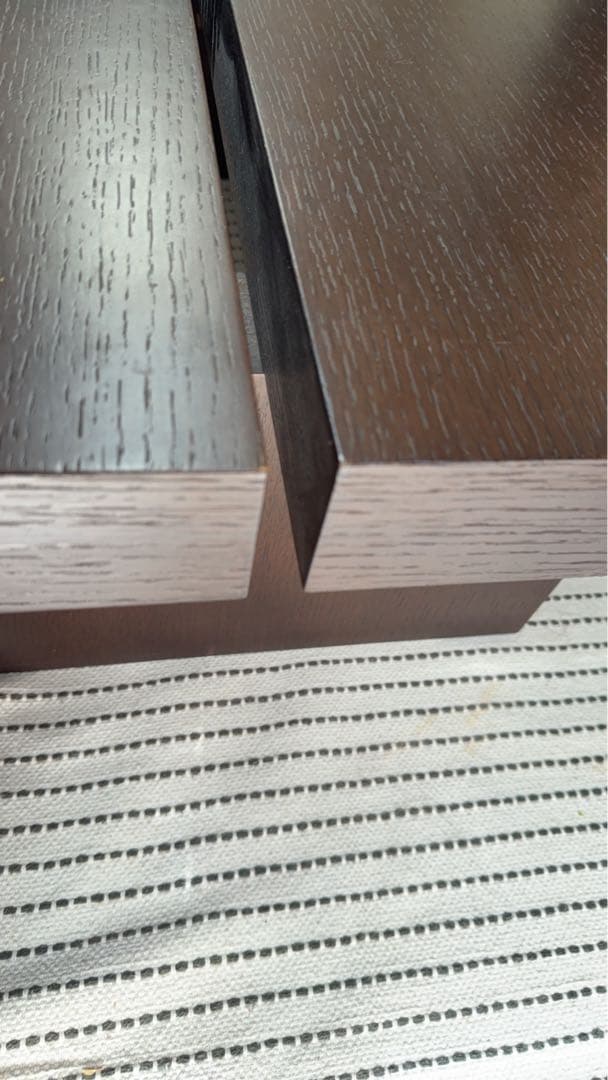 モーダエンカーサ　ダークブラウン デザイン ローテーブル