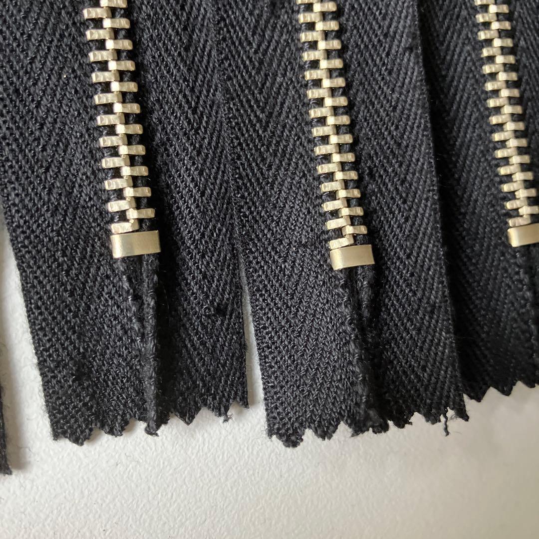 LAMPO ランポ ファスナー イタリア製 10cm 10本 まとめ 黒 - メルカリ