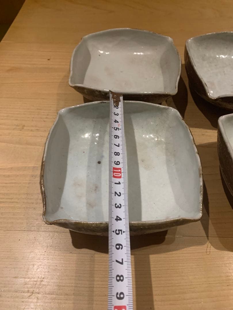 丹波焼 今西公彦 四方中鉢 4客セット（1客に僅かな欠けあり） - メルカリ