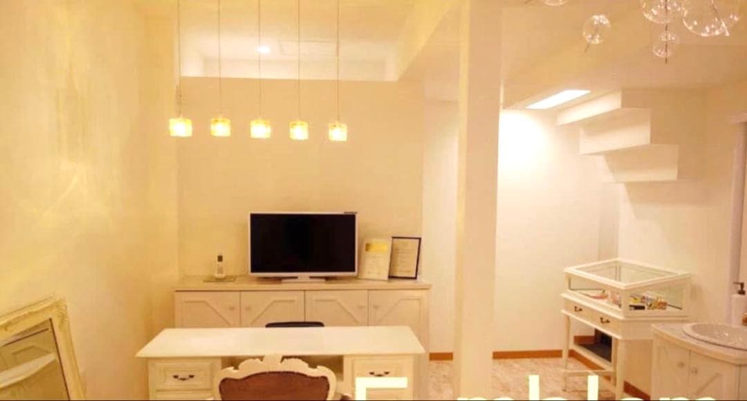 キシマ ガラスキューブ ペンダントライトKishima Amberアンバー色５灯