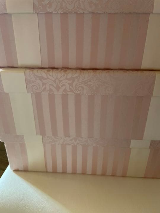 ジェニファーテイラー　リボン　ピンク　3段