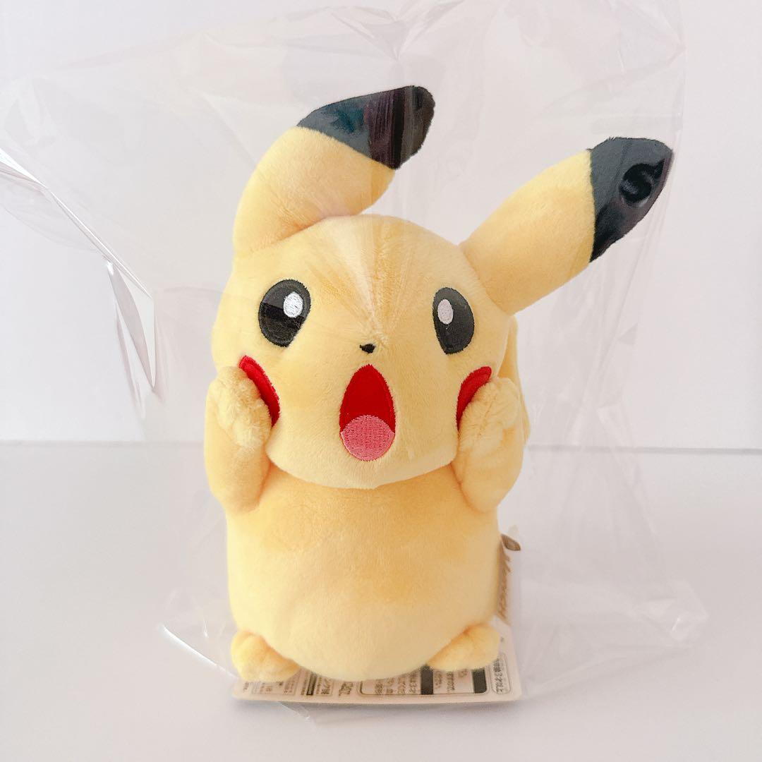 匿名】ポケモン ムンク展 ピカチュウ ぬいぐるみ - メルカリ