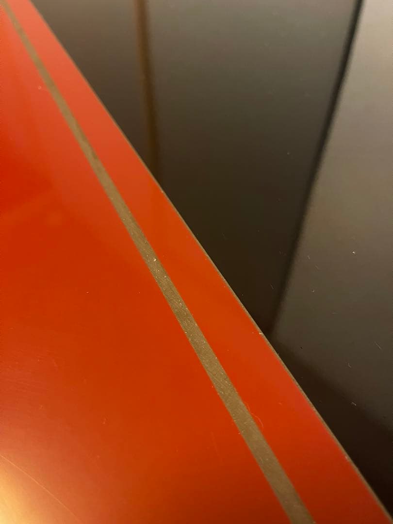 最高級　森繁家具　モリシゲ　うるし朱塗り　座卓