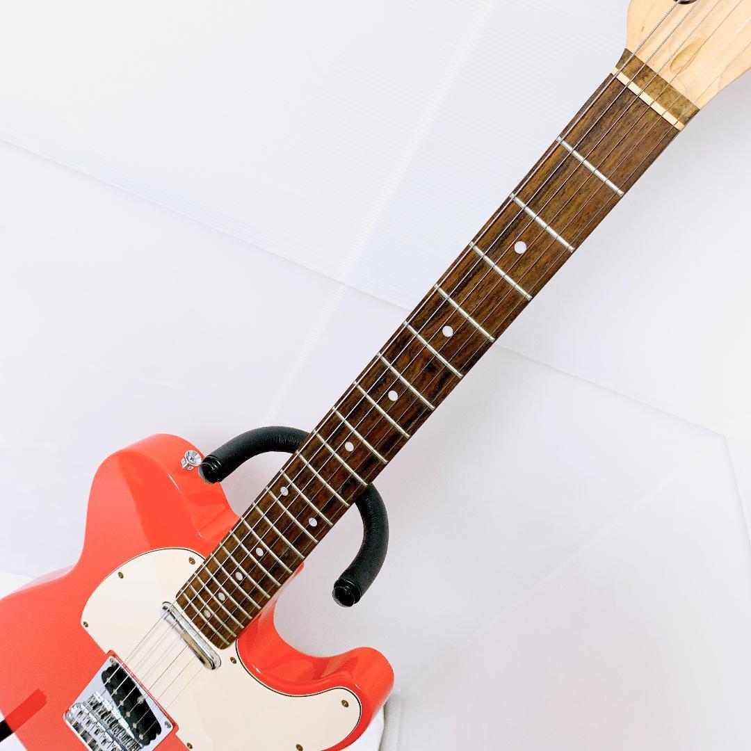 美品 Squier スクワイヤー Telecaster テレキャスター オレンジ - メルカリ