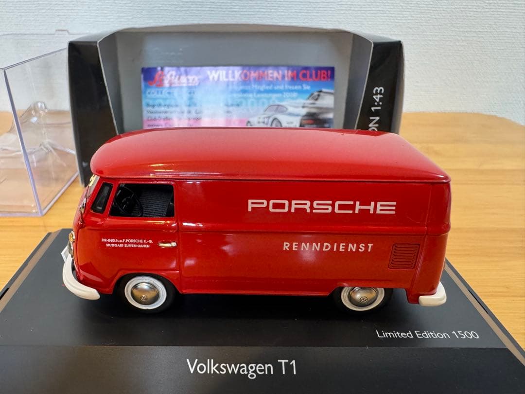 Schuco】限定1500台 Volkswagen T1 『PORSCHE』