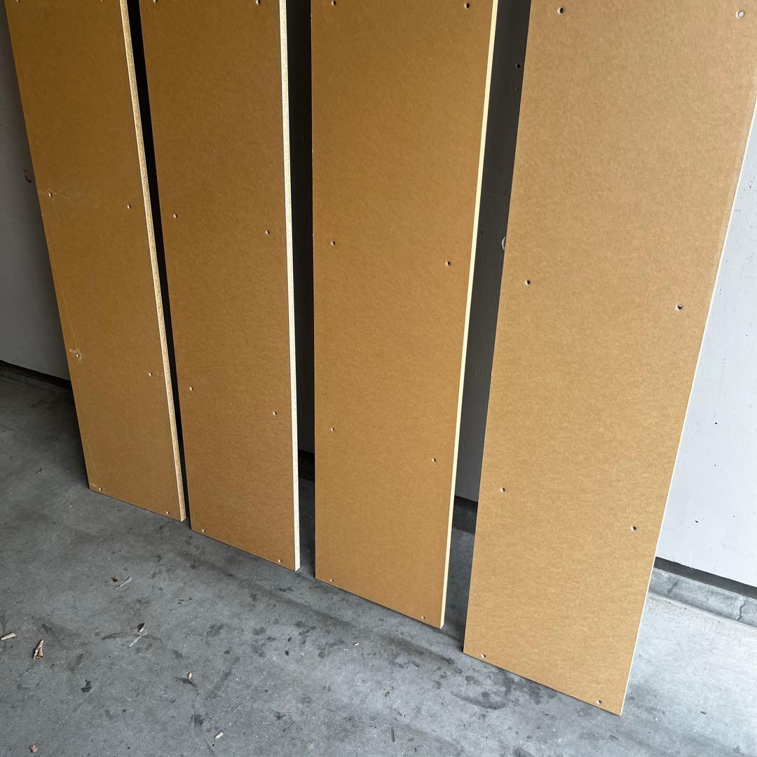 メジェドさん★無印パルプボードボックス 縦横Ａ４サイズ５段スリム５段セット