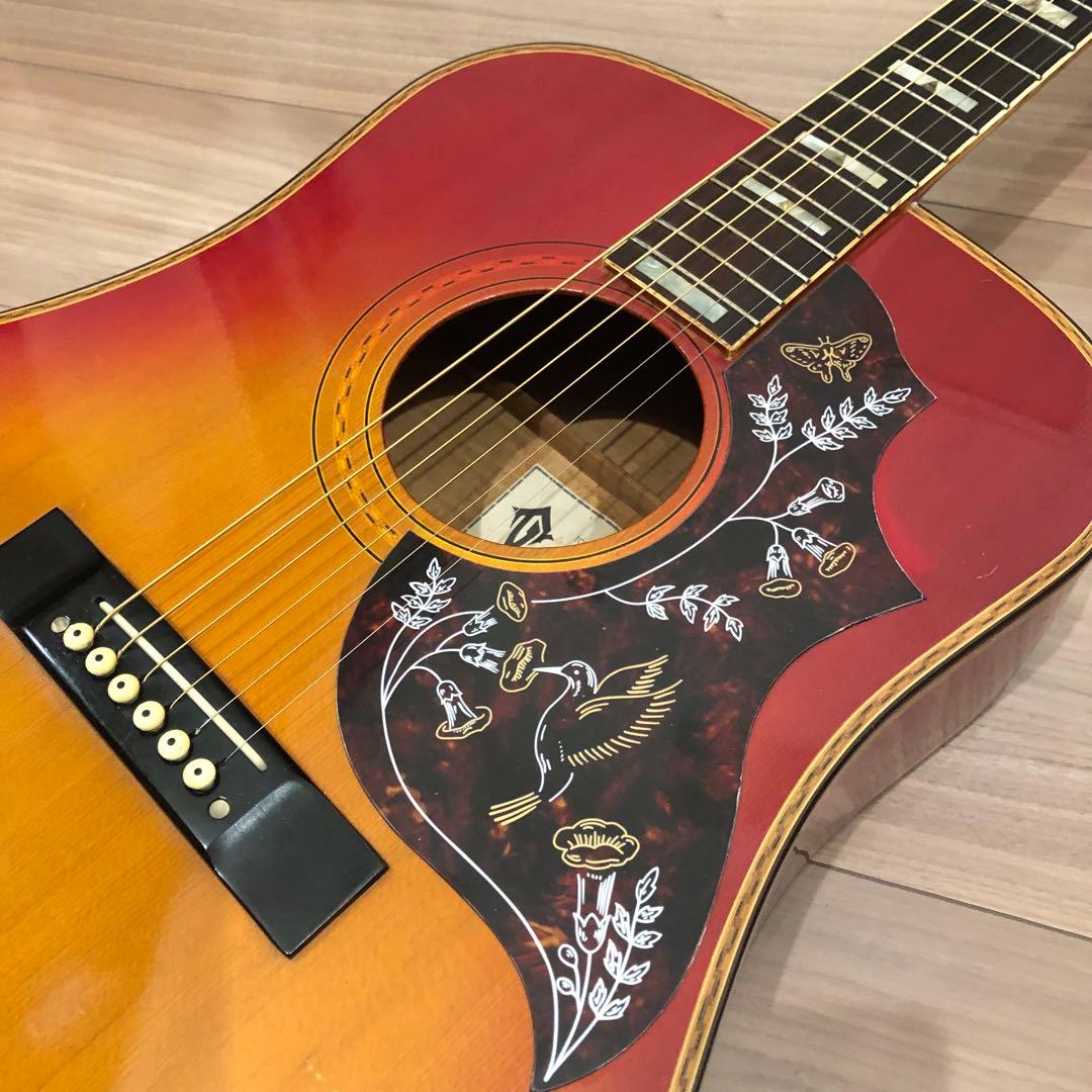 希少❗️70's Jビンテージ ハミングバード❗️エレアコ仕様❗️ 超激