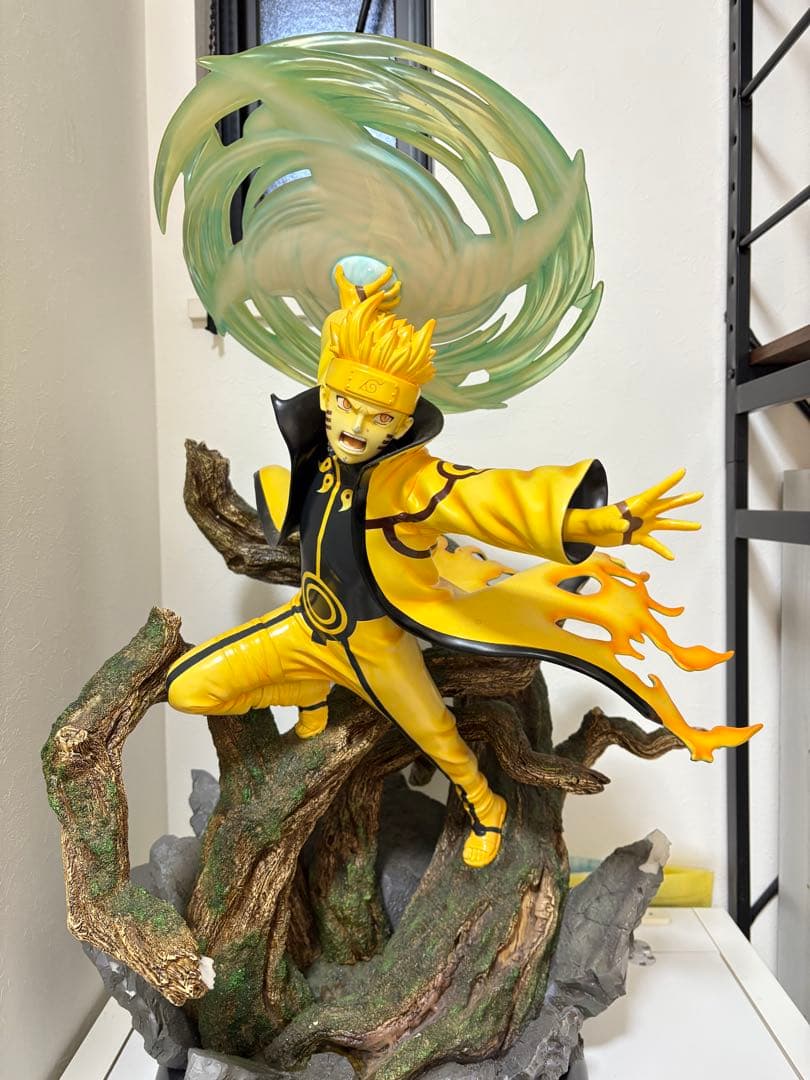 NARUTO 漩渦ナルト フィギュア 九喇嘛・仙人モード 大迫力 スタチュー