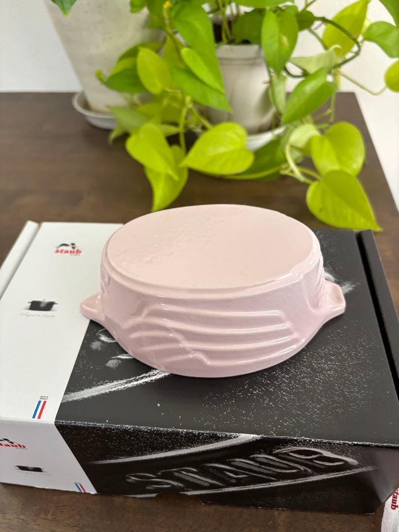 【新品】ストウブ スモールチキンココット 11cm ソルベローズ