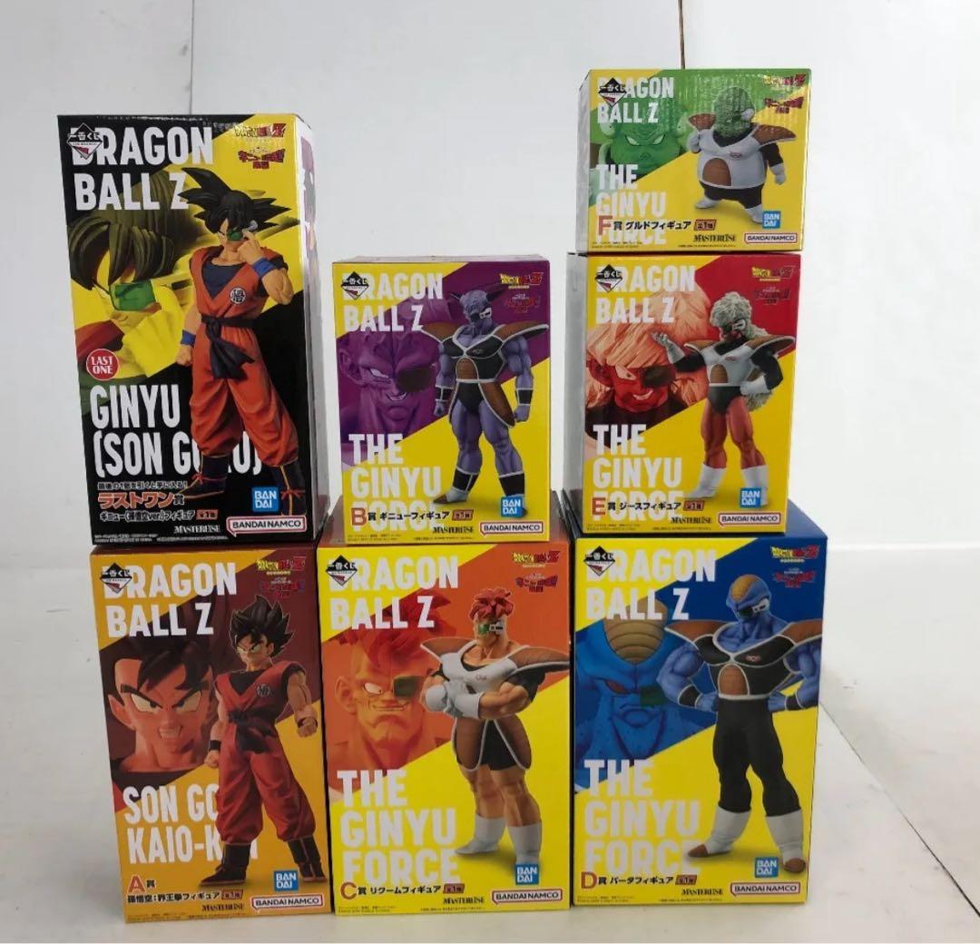 ドラゴンボール 一番くじ ギニュー特戦隊来襲 A.B.C.D.E.F.ラストワン