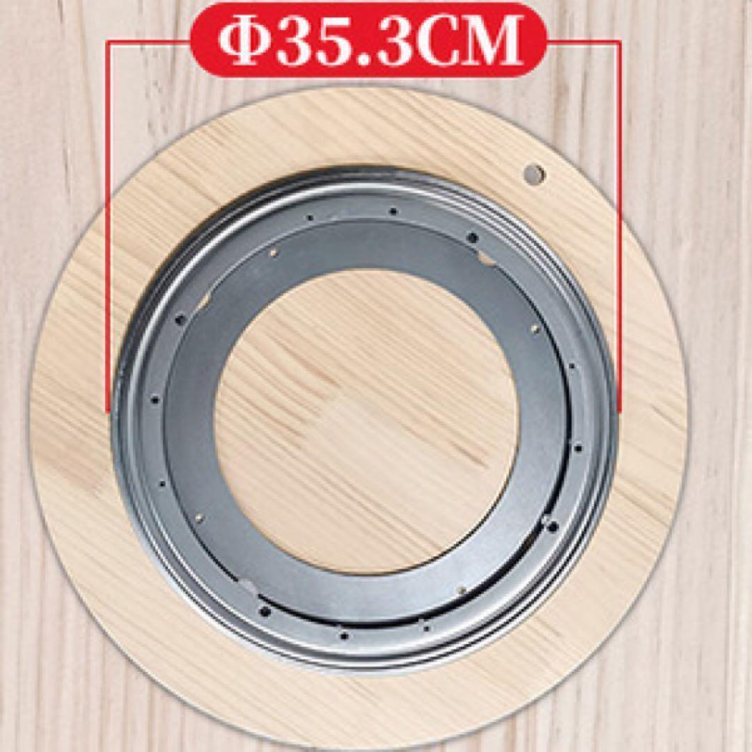 5段　360°回転式本棚　絵本棚 天然木 無垢材　漫画 ブックシェルフ