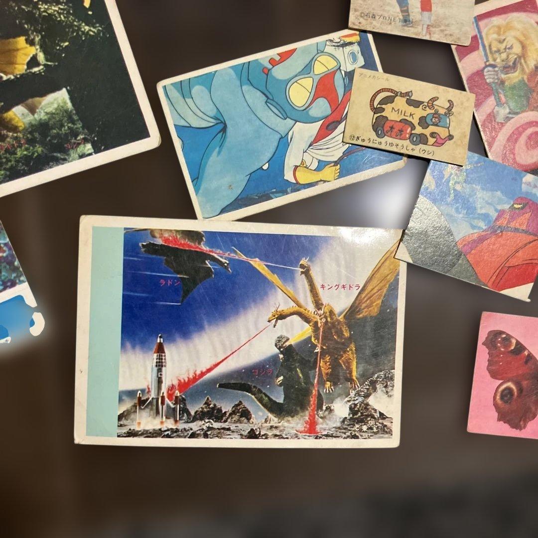 昭和30年代後半～40年代前半向け★東映★ゴジラ多め★蝶★カードコレクション