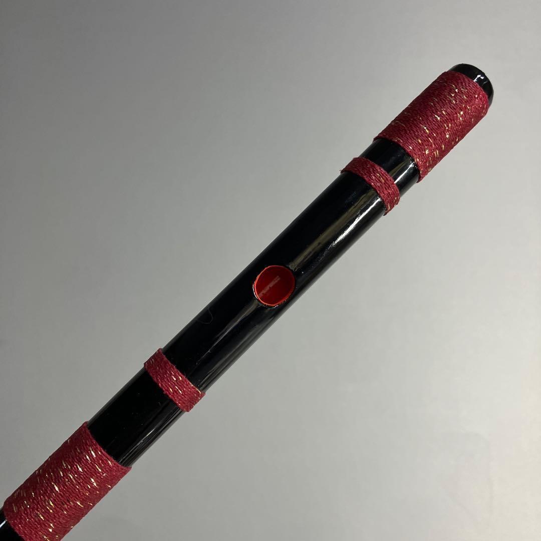 【石見神楽笛】総巻 古典調篠笛・囃子笛｜神楽団採用調律｜竹製 和楽器 K-98