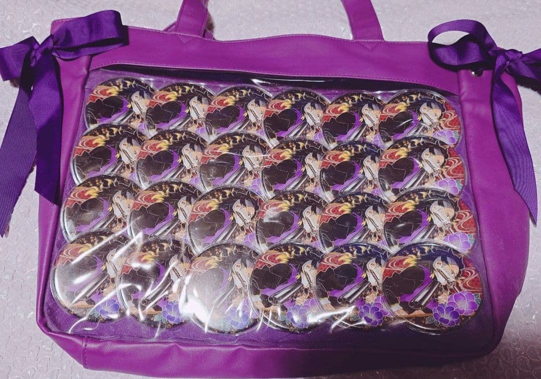 鬼滅の刃 不死川玄弥 原作缶バッジ 痛バッグ - メルカリ